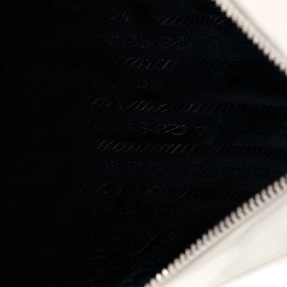 Prada Triangle Logo Zip Crossbody Bag #244827P15B - Picture 5 of 7